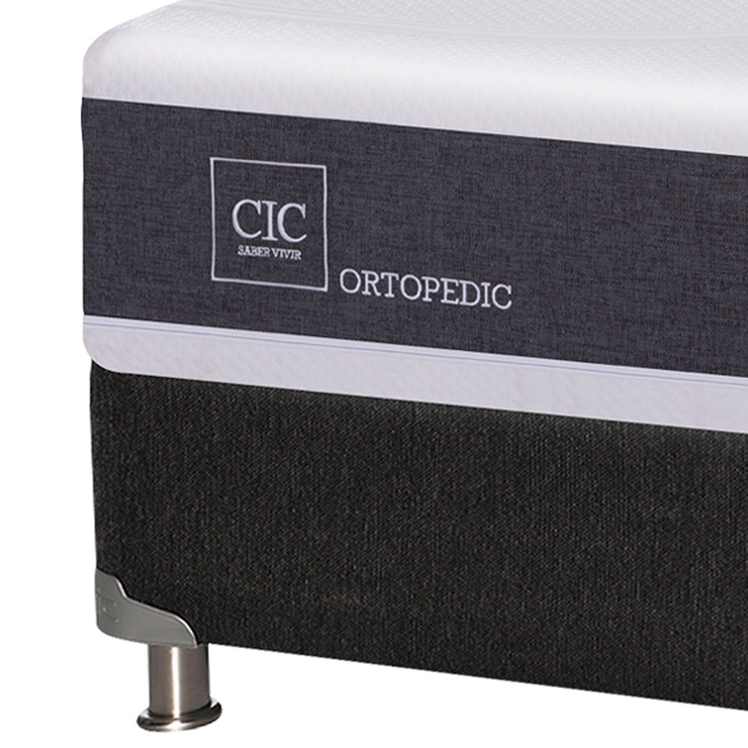 Box Spring Cic New Ortopedic B5 / 2 Plazas / Base Normal + 2 Almohadas image number 2.0