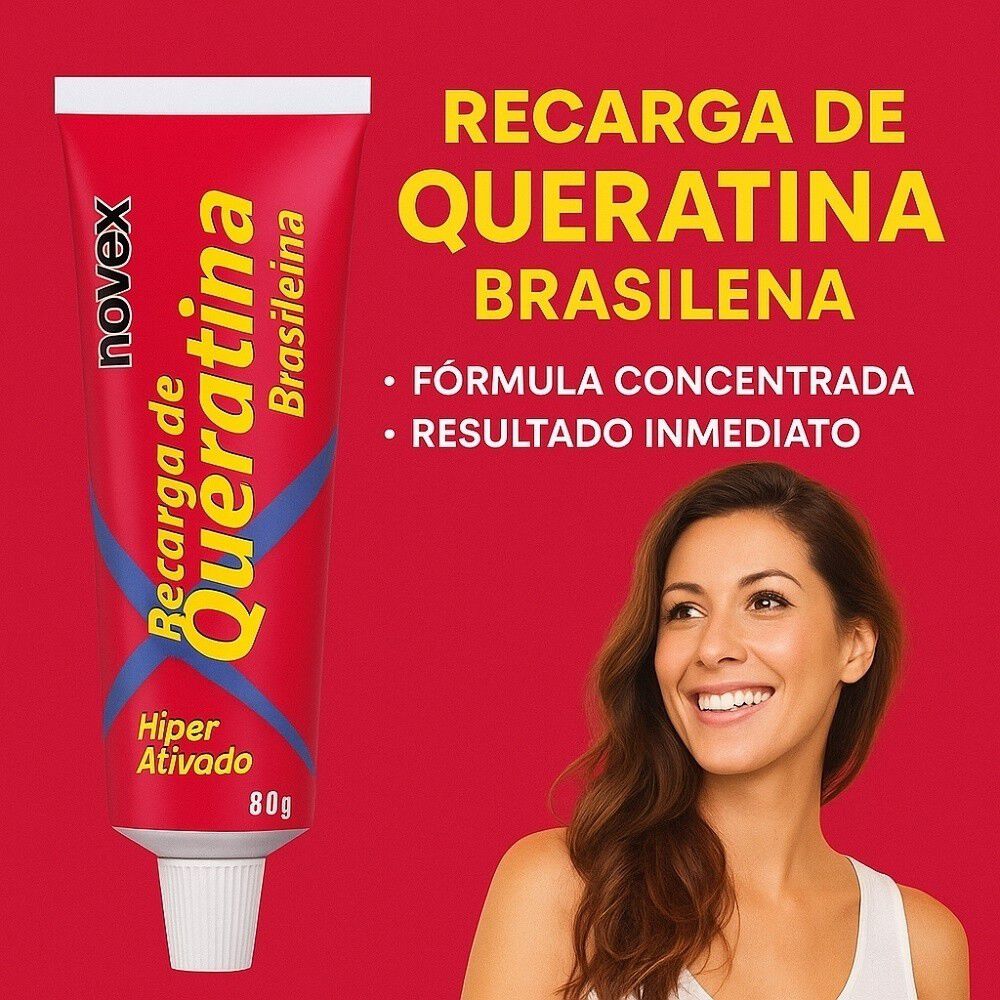 Recarga De Queratina Brasile&ntilde;a Novex 80gr image number 5.0