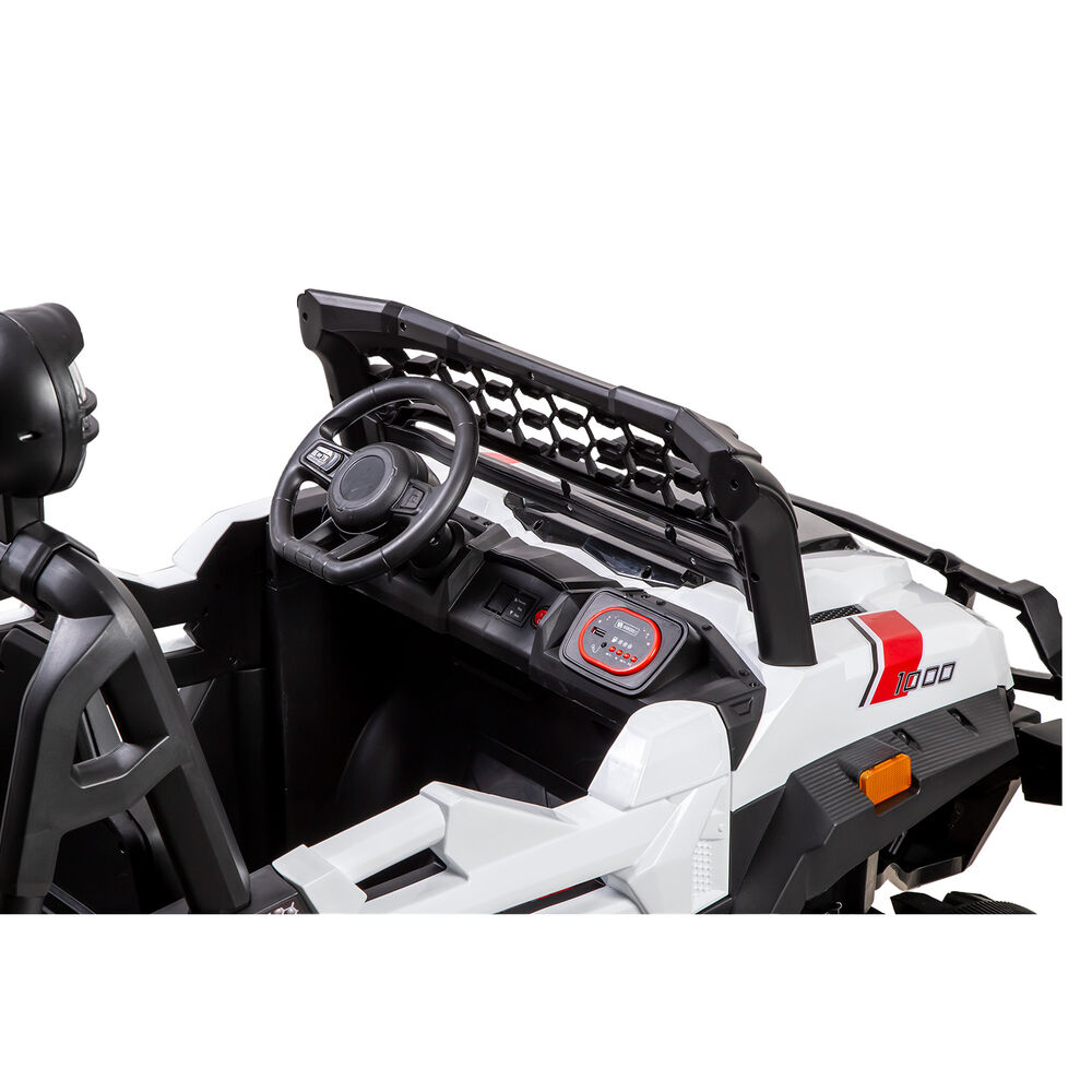 Camioneta El&eacute;ctrica Suv Todo Terreno Explorer Blanco Bebesit image number 1.0