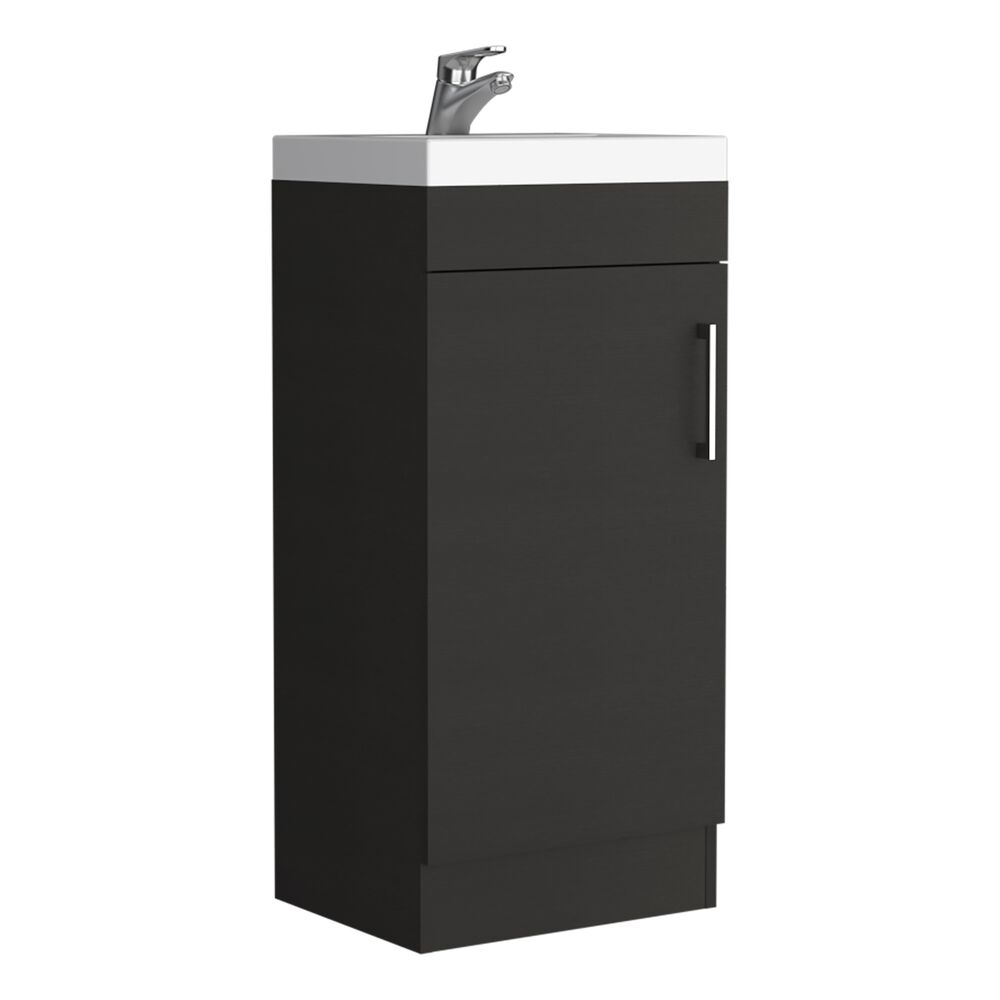 Mueble Vanitorio 1 Puerta Fm-005n - Negro image number 0.0