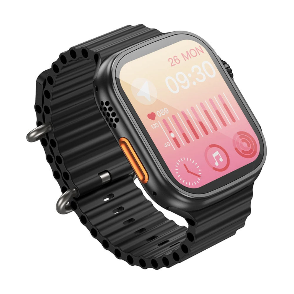 Reloj Inteligente Hoco Y12 Ultra Smartwatch Bluetooth Negro image number 7.0