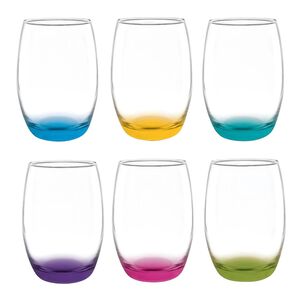 Set De 6 Vasos Altos Mikonos Fondo 460ml