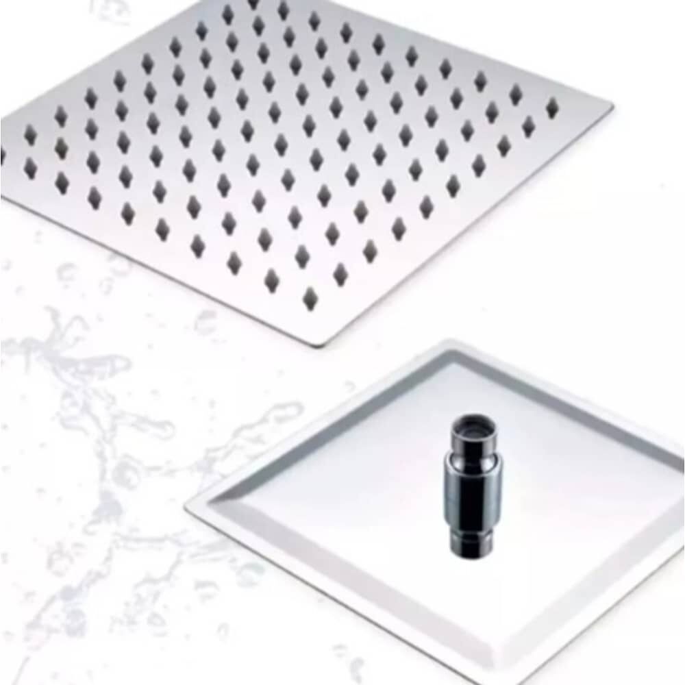 Plato Ducha Cuadrado Acero Inoxidable image number 1.0