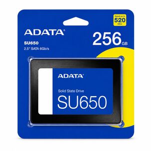 Disco Solido Ssd Adata 256gb 2.5&rdquo; Su650 Gt-r 3d Nand 520mb/s