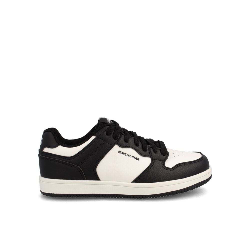 Zapatilla Ni&ntilde;a North Star Michael Blanco-negro image number 0.0