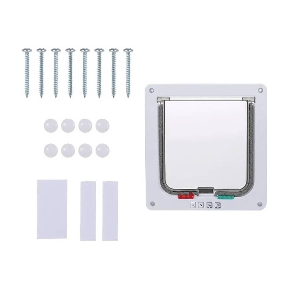 Puerta Para Gato Perro Mascotas 4 Modos Bloqueo Xl image number 1.0