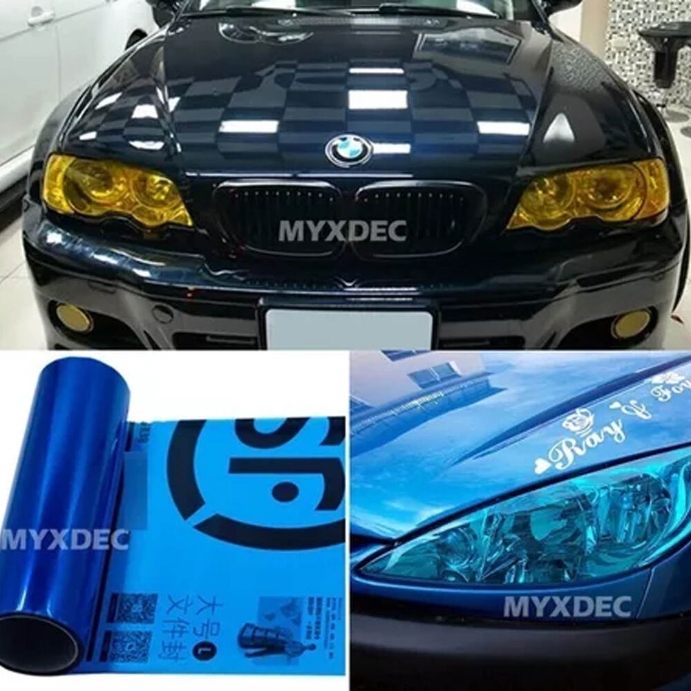 Vinilo Foco Adhesivo Auto Tuning Universal Colores 30cmx10m image number 8.0