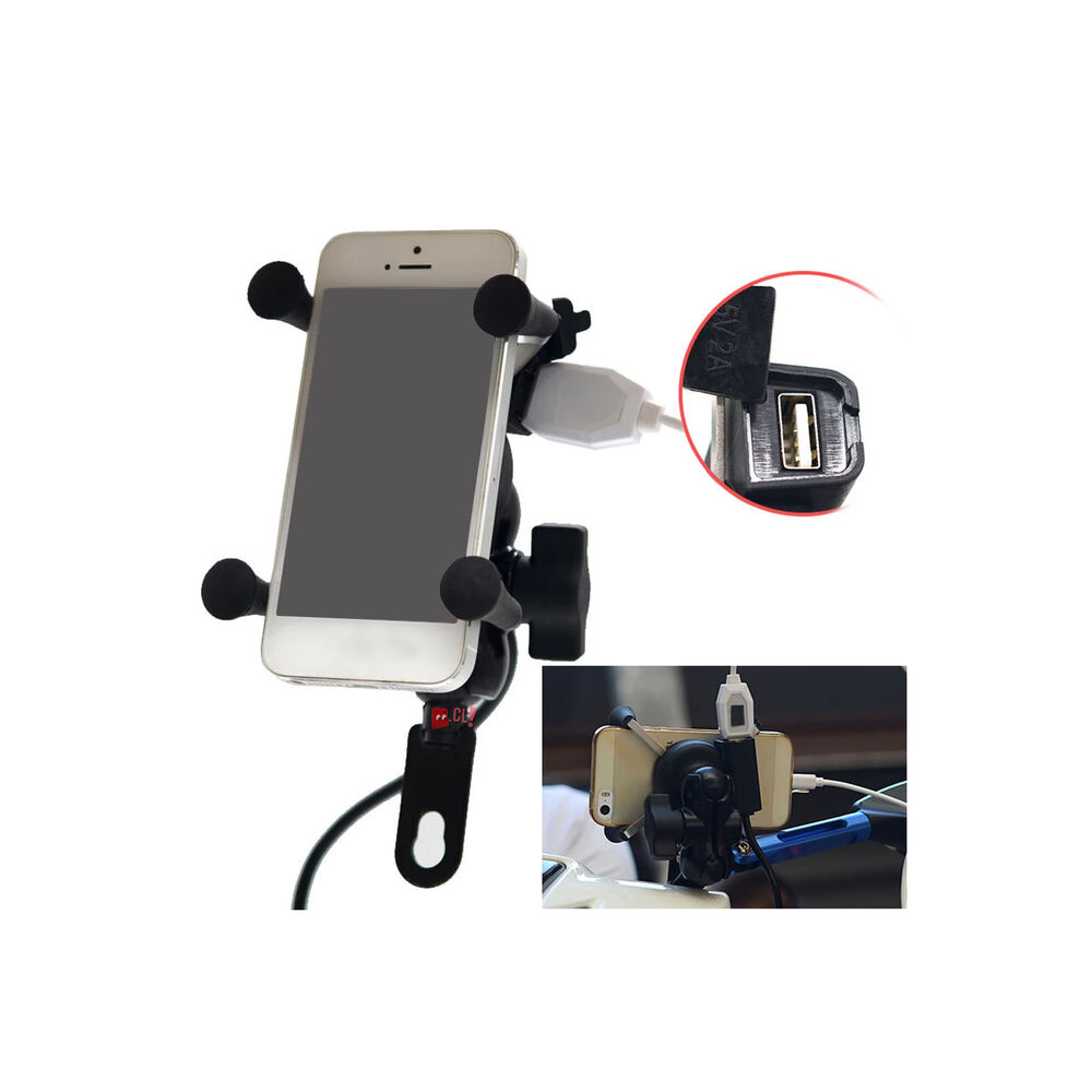 Soporte Celular Con Usb Para Scooter El&eacute;ctrico - Ps image number 2.0
