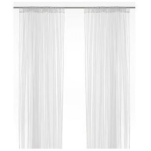 Set 2 Velos Pasatubo 1.40x2.25 Blanco