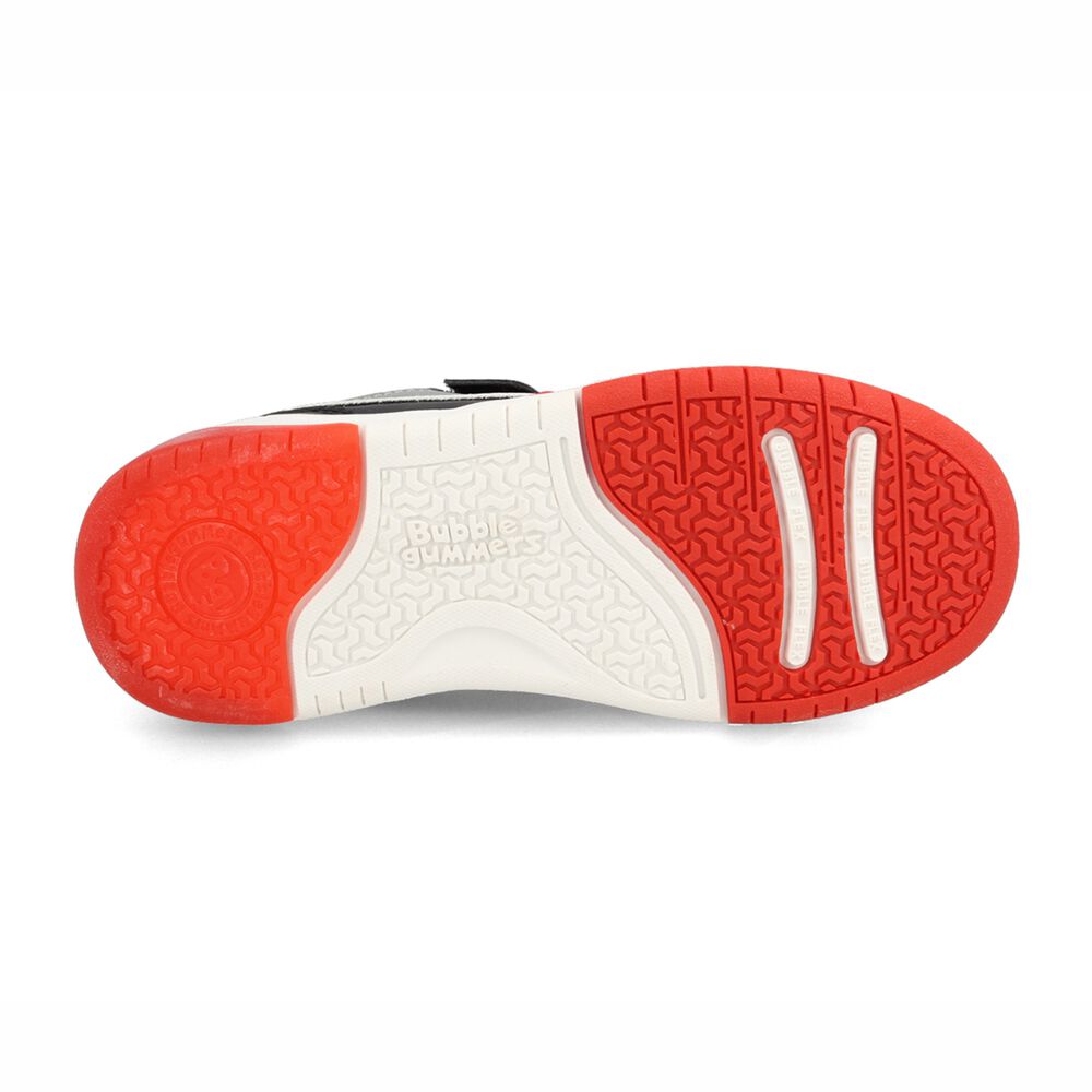 Zapatilla Ni&ntilde;o Bubblegummers Dakar Gris-rojo image number 4.0