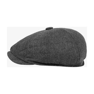 Boina Invierno Hombre Elegante Gris