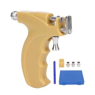 Pistola Inoxidable Perforadora Oreja Aros