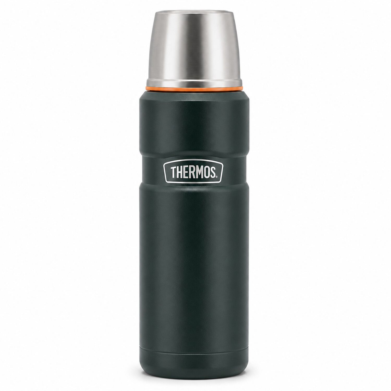 Termo Premium Thermos King Inox Sk2000 470ml 18h/24h Verde image number 4.0