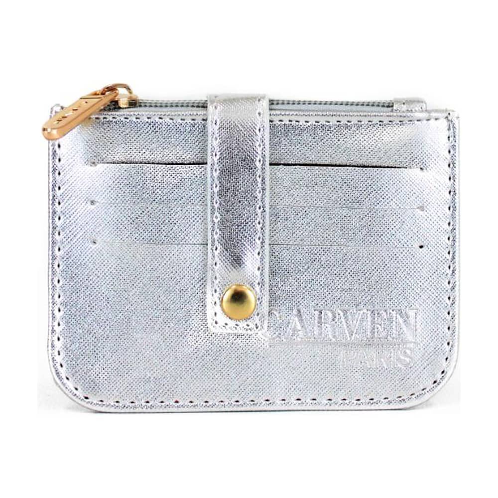 Tarjetero Mujer Obi Gris Carven image number 0.0
