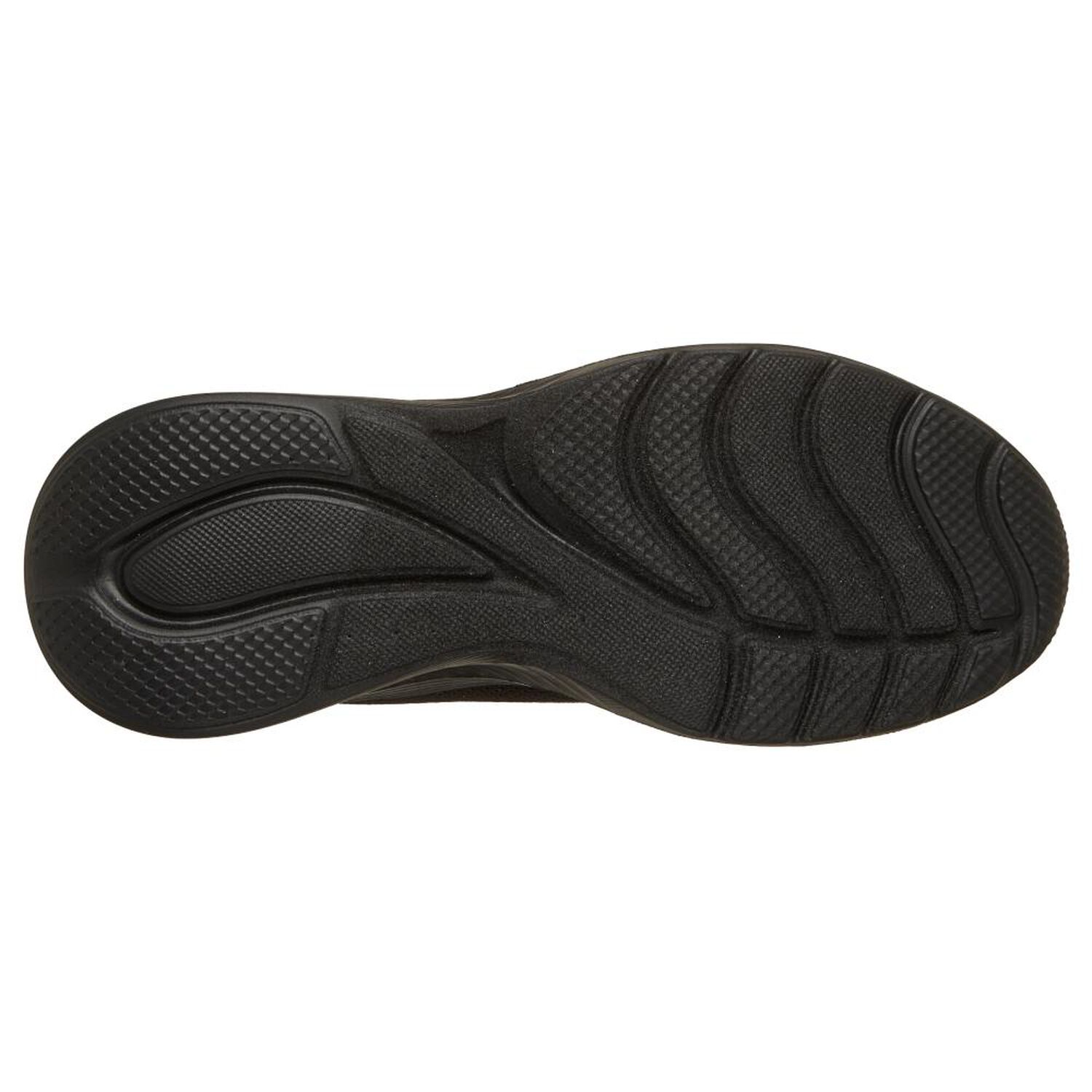 Zapatilla Urbana Mujer Skechers Bobs Squad Waves-current Look Bbk image number 3.0