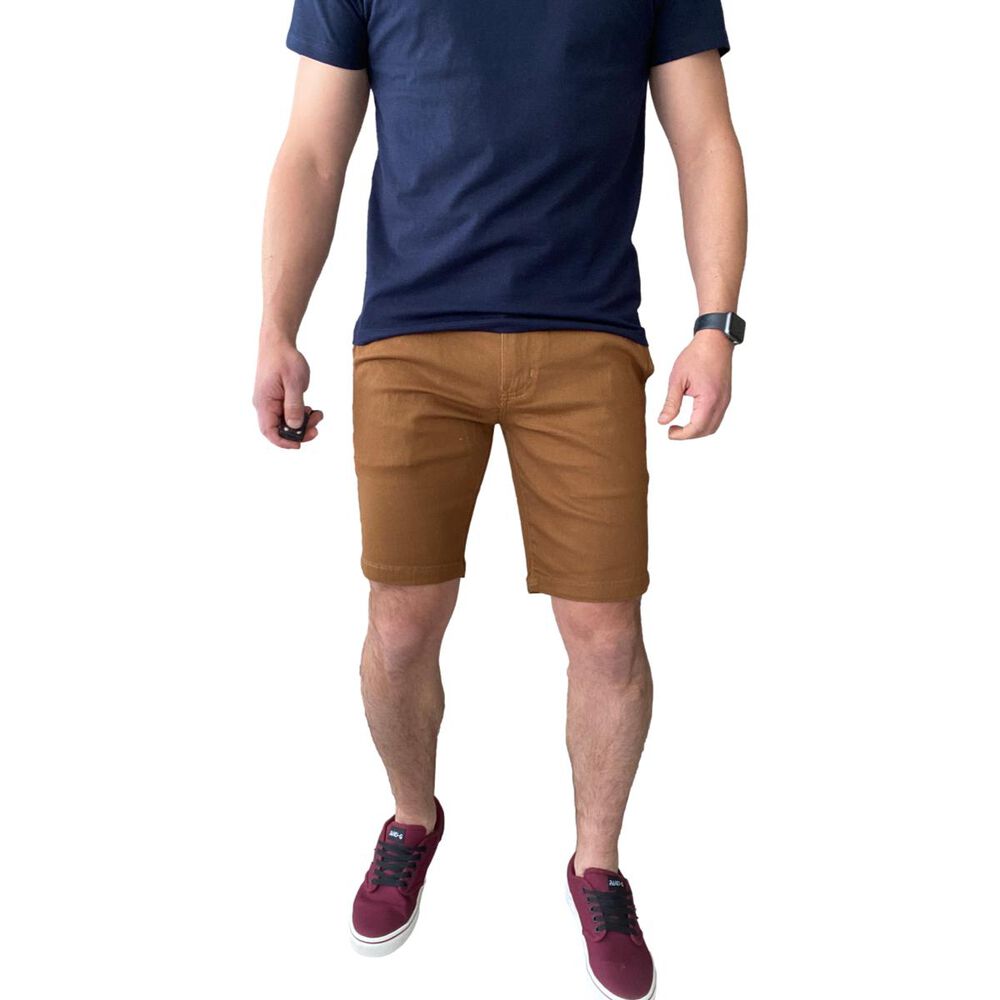 Bermuda Short Tela Elasticada Slim Fit image number 7.0