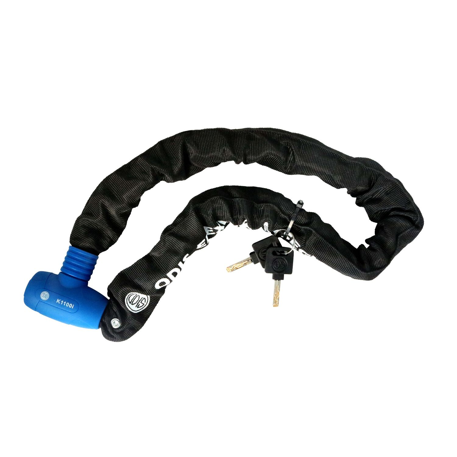 Candado Bicicleta Cadena Integrada Odis Bike 9,5mmx1m Llave Mapa image number 0.0