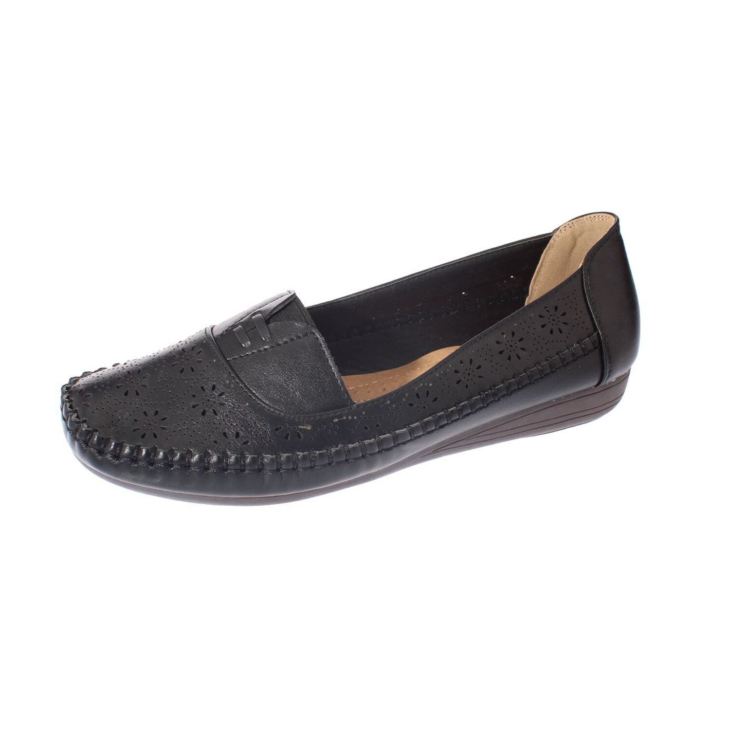 Mocas&iacute;n Negro Modelo Italiano Art. 5ask64247black image number 0.0