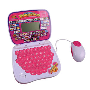 Mini Ordenador Didactico Educativo Juguete Notebook Mouse