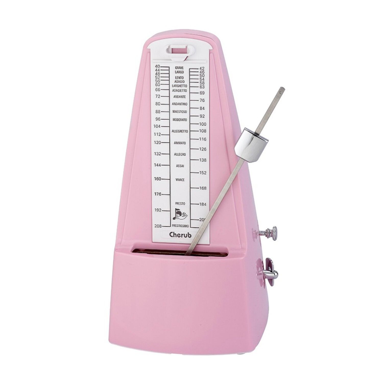 Metr&oacute;nomo Mec&aacute;nico Pink Wsm-330pk Cherub image number 0.0