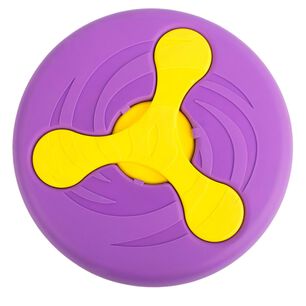 Juguete Frisbee 2 En 1 Para Mascotas Aire Libre