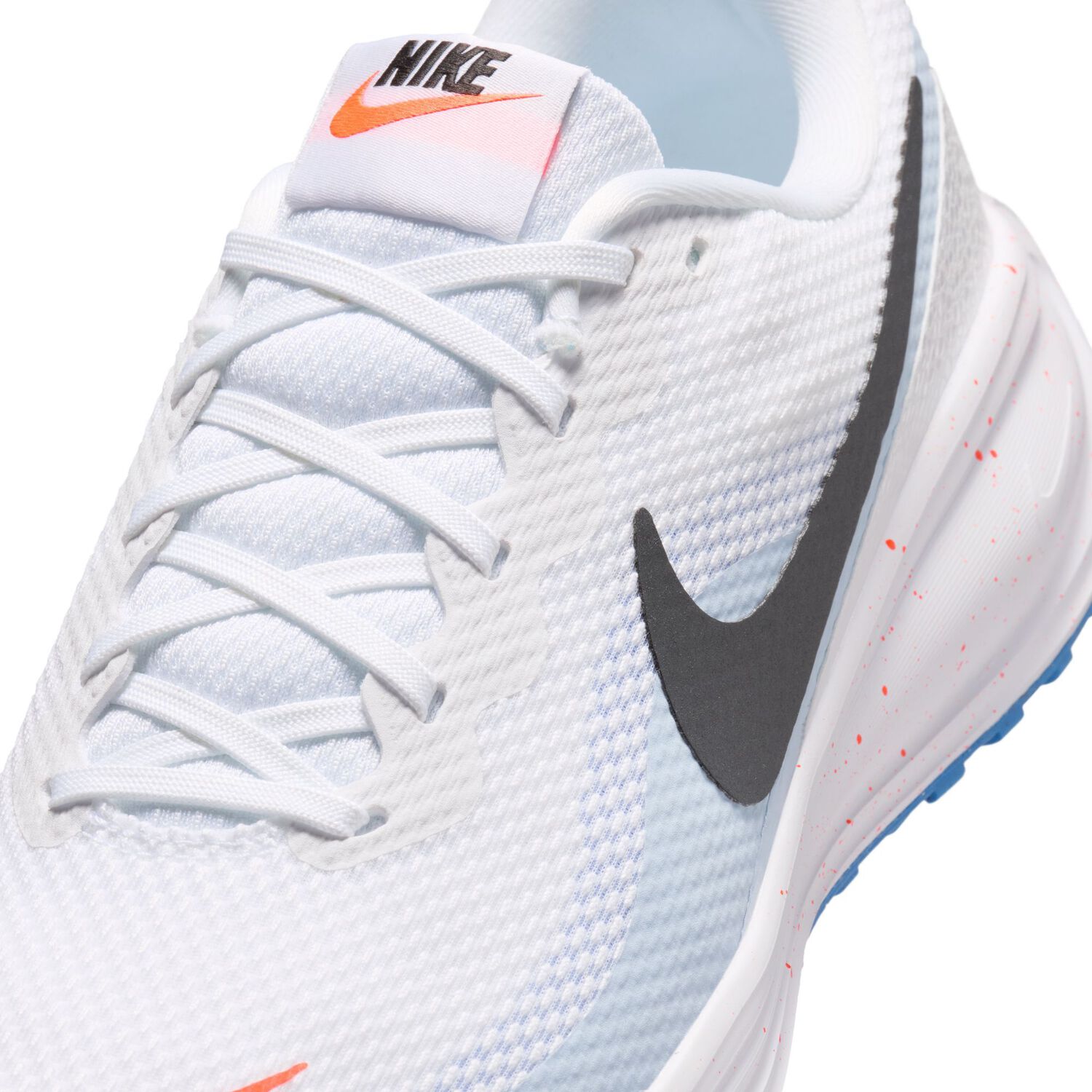 Zapatilla Nike Revolution 8 Hombre Blanco image number 7.0