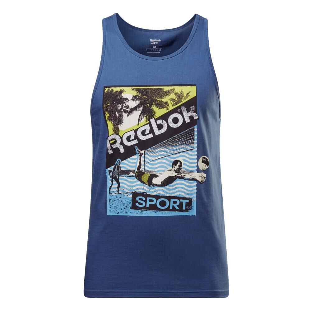 Polera Hombre Reebok image number 0.0
