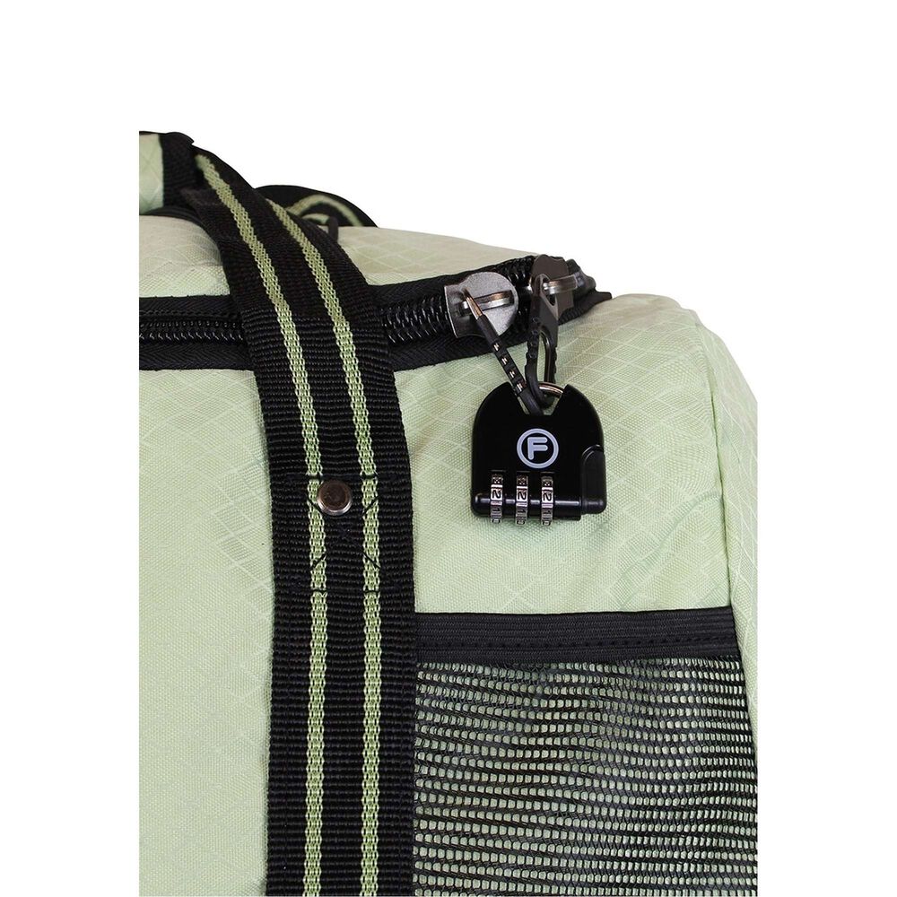 Bolso Tipo Mochila Con Ruedas + Candado Challenger Verde image number 1.0