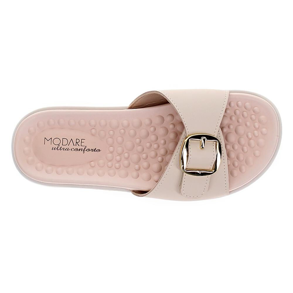 Sandalia Mujer Modare Casual Crema image number 4.0