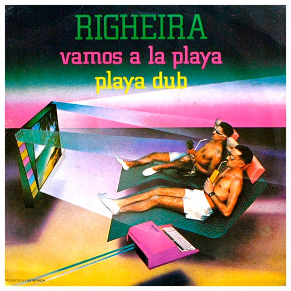 Righeira - Vamos A La Playa | 12" Maxi Single Vinilo Usado image number 0.0