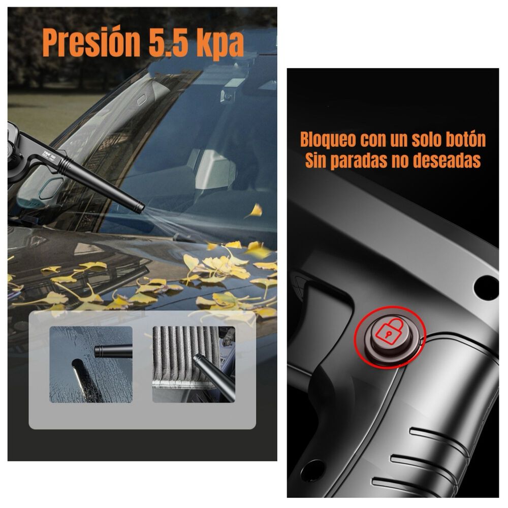 Sopladora Aspiradora Inal&aacute;mbrica 2 Bater&iacute;as 21v C01 image number 6.0