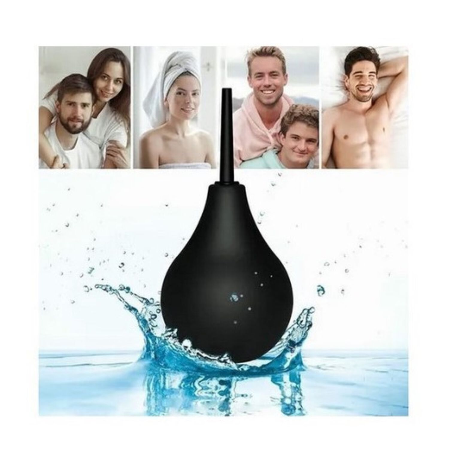 Enema Pera Limpiadora Rectal Vaginal Original Blackmont Grande image number 2.0