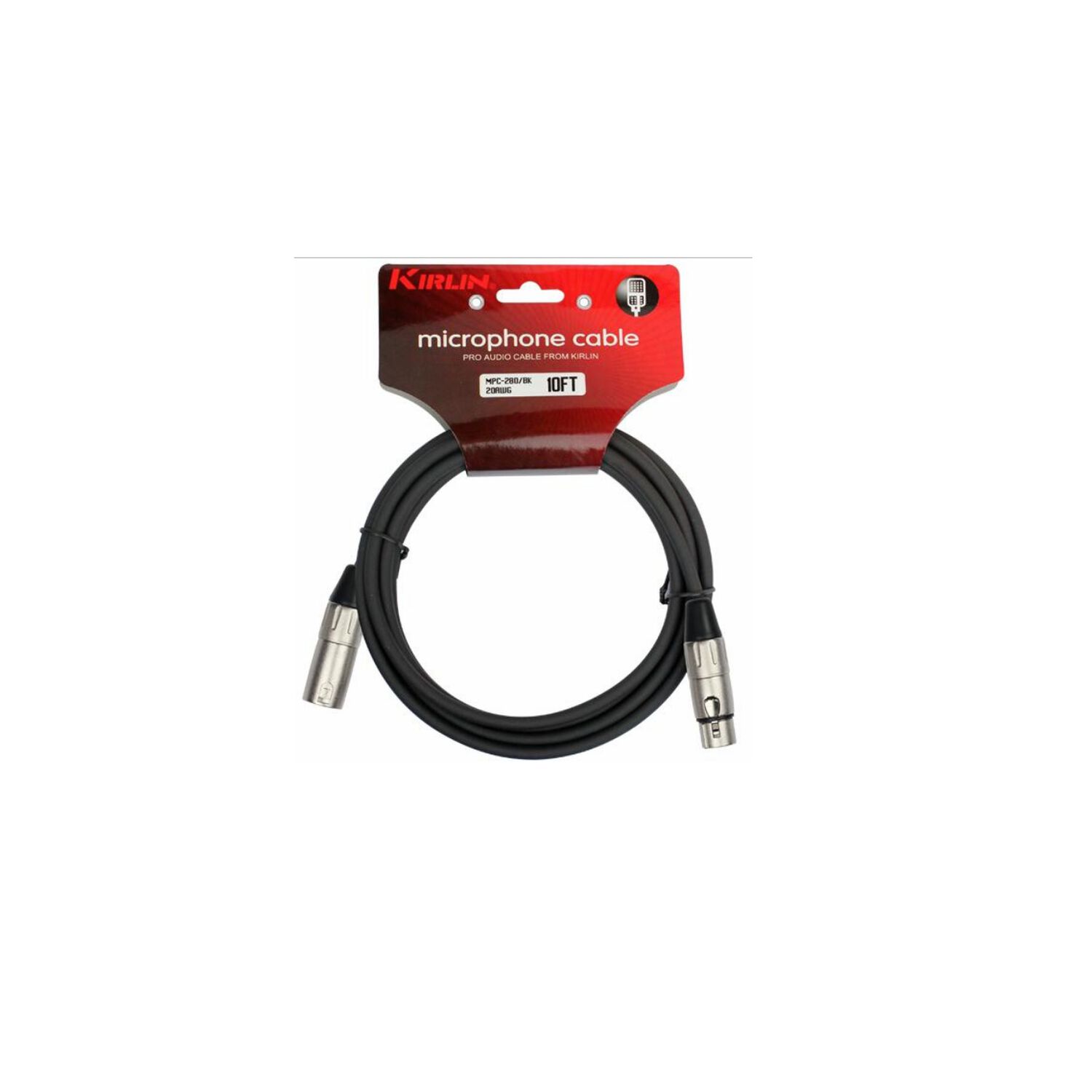 Cable Micr&oacute;fono Kirlin Serie C Xlr 20m Mpc-280-20 image number 0.0
