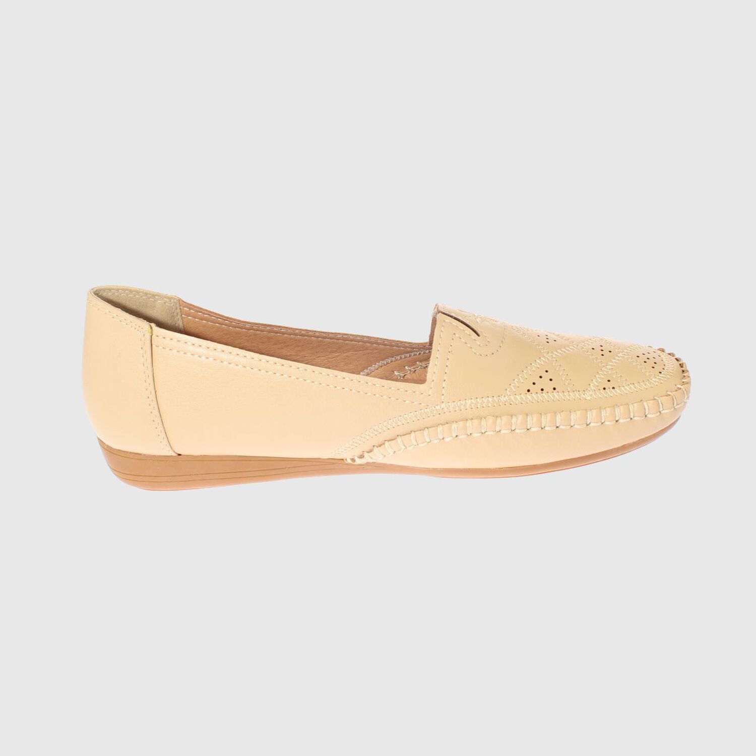 Mocas&iacute;n Beige Modelo Italiano Art. 5ask64248beige image number 3.0