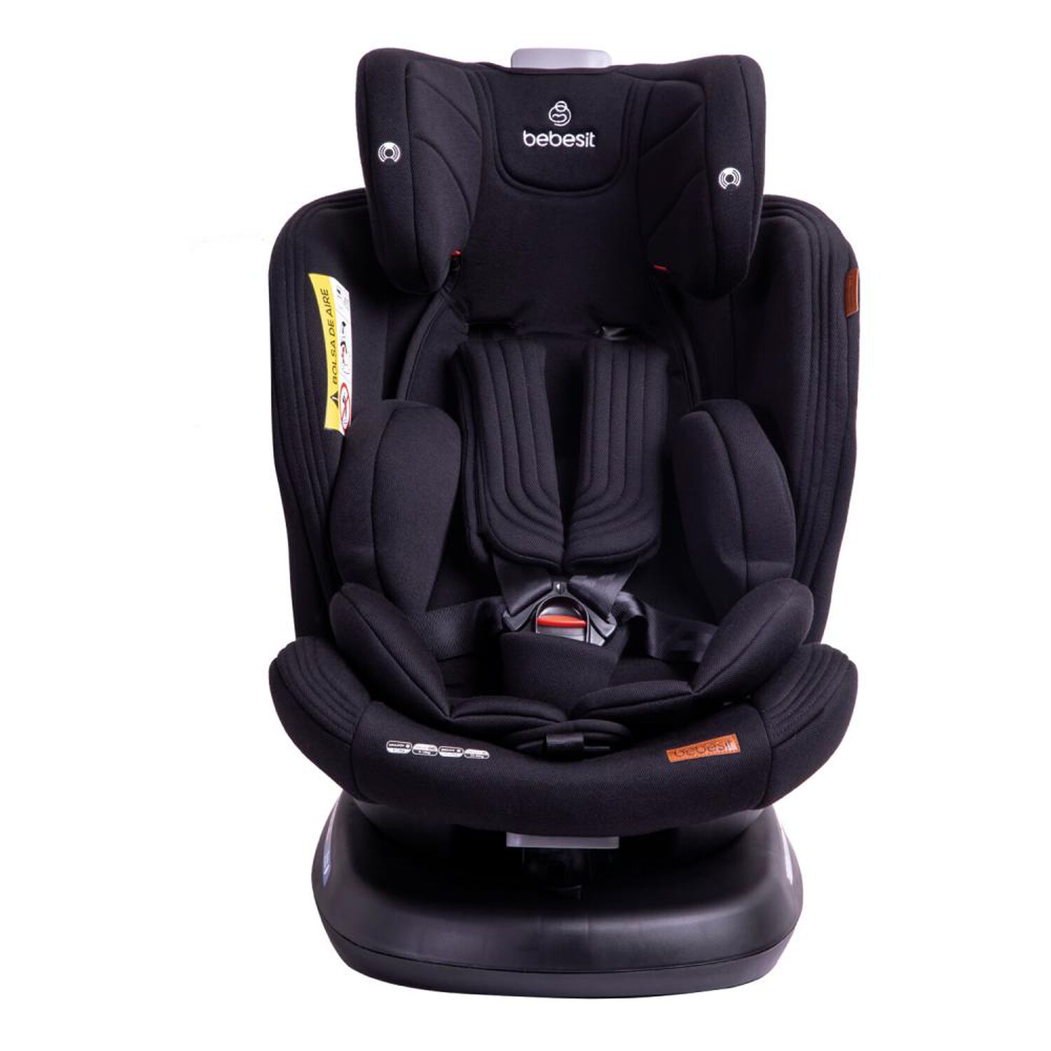 Silla De Auto Bebesit Convertible Isofix Supra 360&ordm; Premium Negro image number 3.0