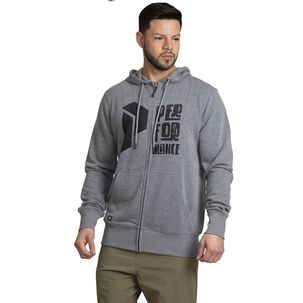 Polerón Cierre Peak Performance Hombre Gotlands Gris Acero