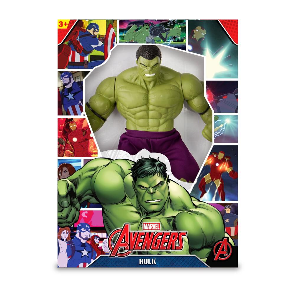 Figura De Acción Avenger Hulk Green Revolution image number 0.0