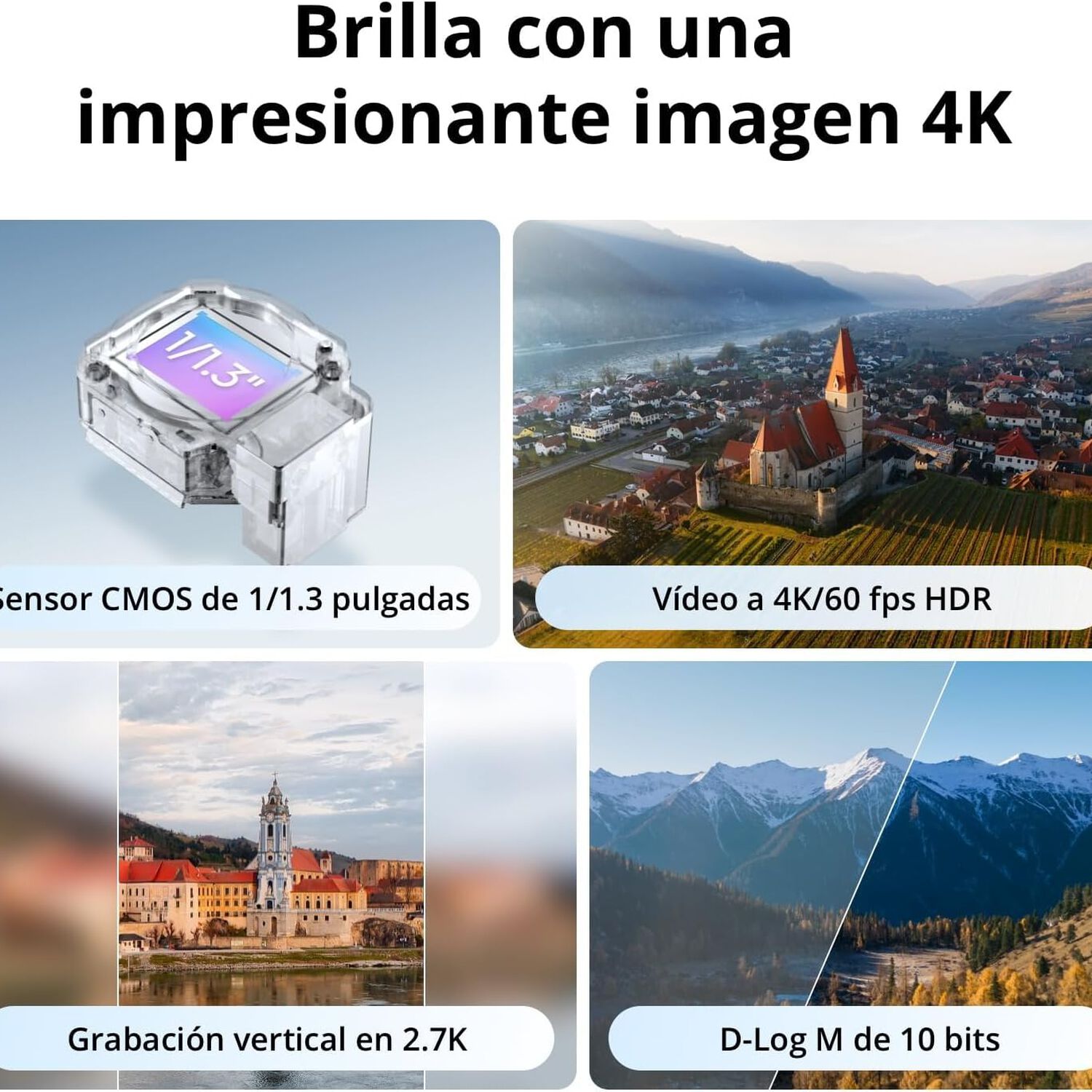 Dji Flip Gl (rc-n3) Dron Con C&aacute;mara 4k Uhd Estabilizaci&oacute;n En 3 Ejes image number 7.0