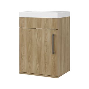 Vanitorio Flotante 1 Puerta 54.1x39.6x32.5 Cm