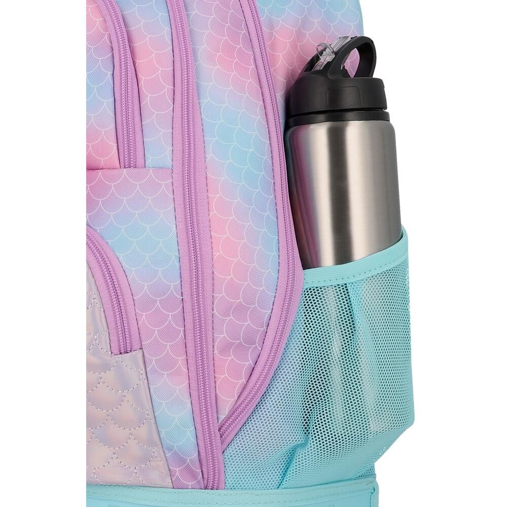 Mochila Con Ruedas Xtrem Cross 6xt Sirena Lila image number 5.0