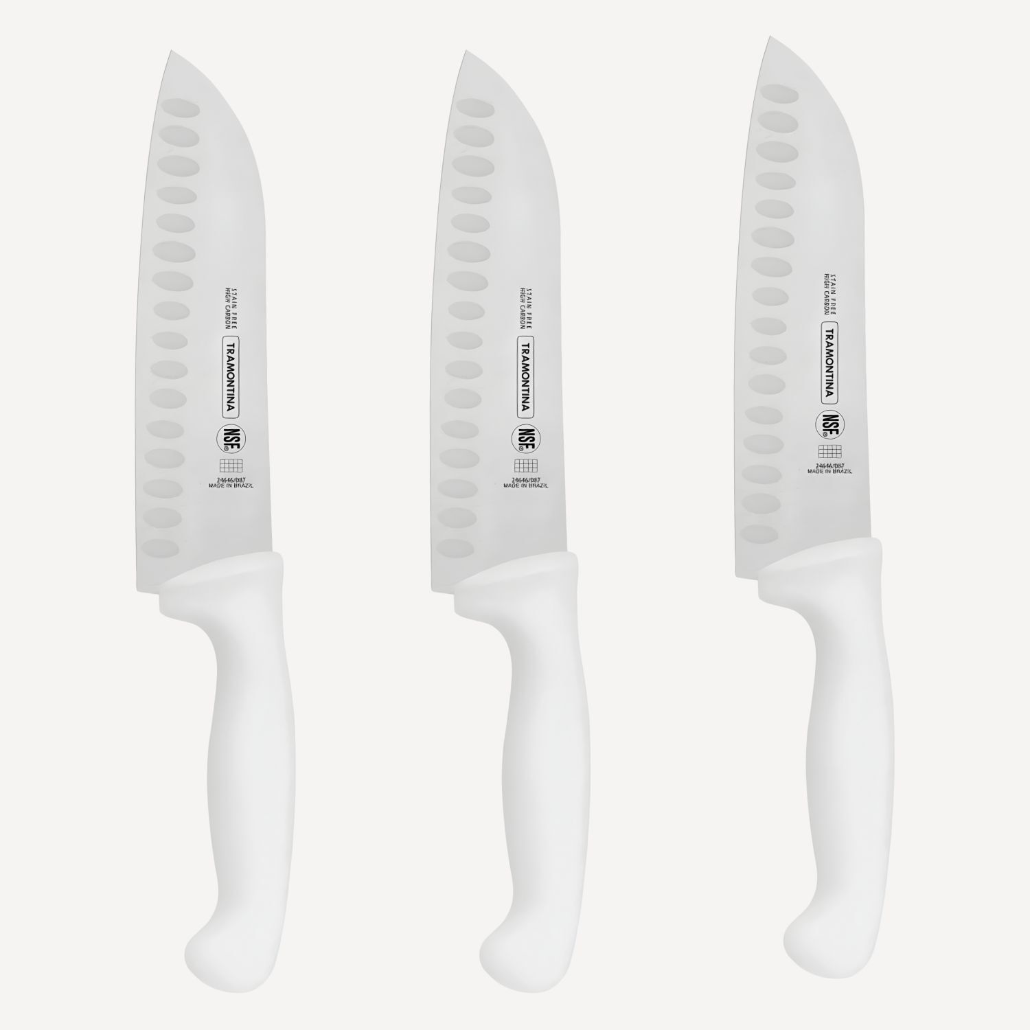 Set 3 Cuchillos Tramontina Santoku 7 Pulgada Profesional image number 0.0