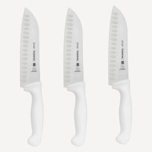 Set 3 Cuchillos Tramontina Santoku 7 Pulgada Profesional