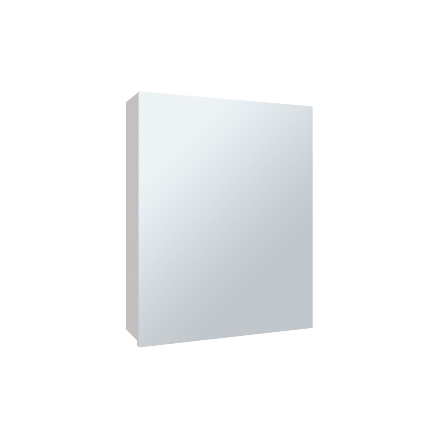 Botiquin De Ba&ntilde;o 1 Puerta 50x40x12 Cm Blanco image number 0.0