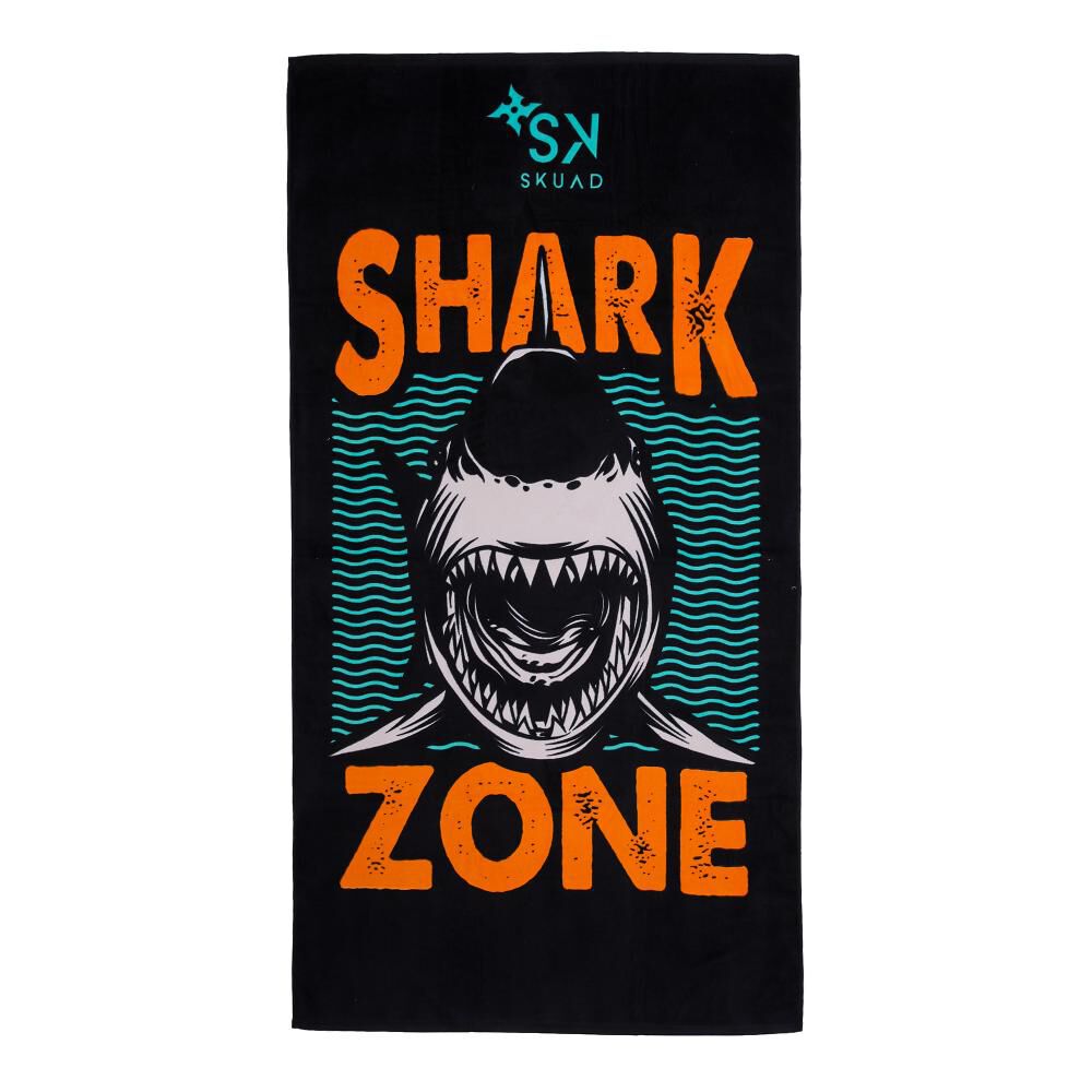 Toalla De Playa Skuad Shark Zone24 / 80 X 160 Cm image number 0.0