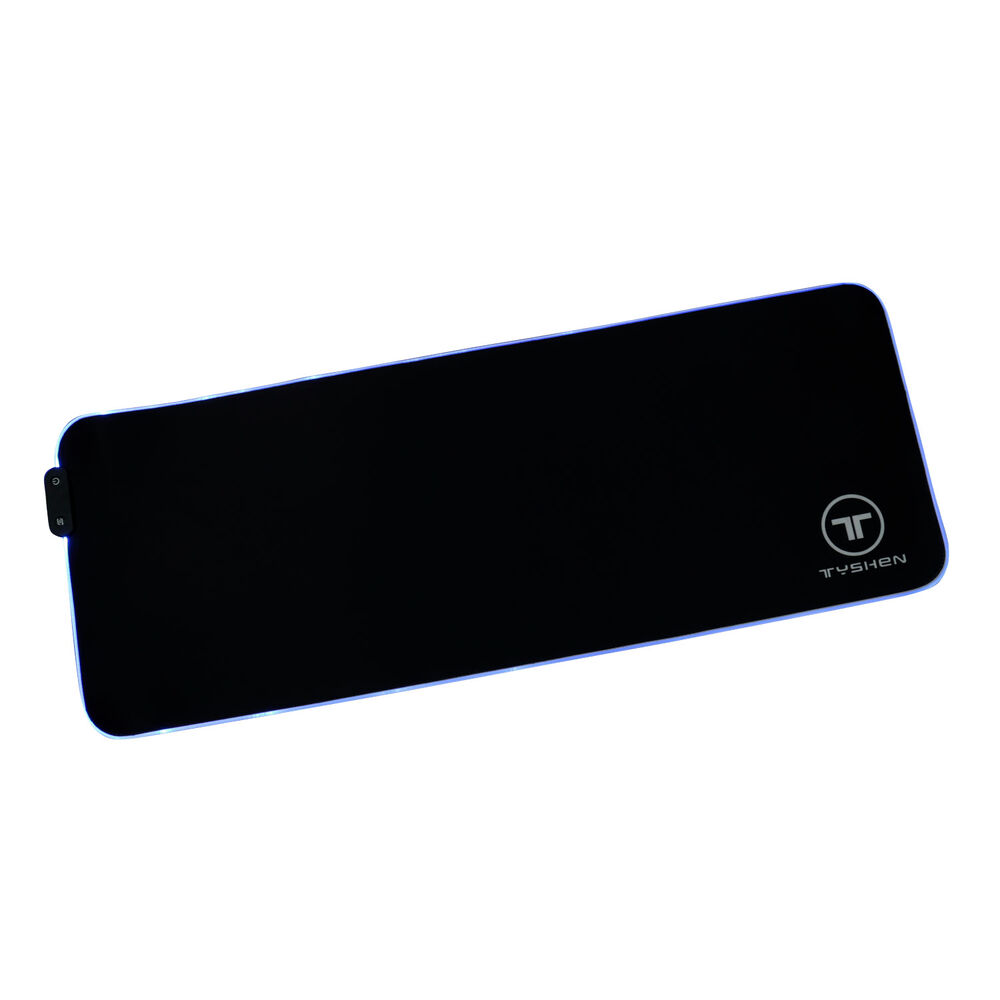 Mouse Pad Gamer Luces Led Rgb Negro image number 0.0