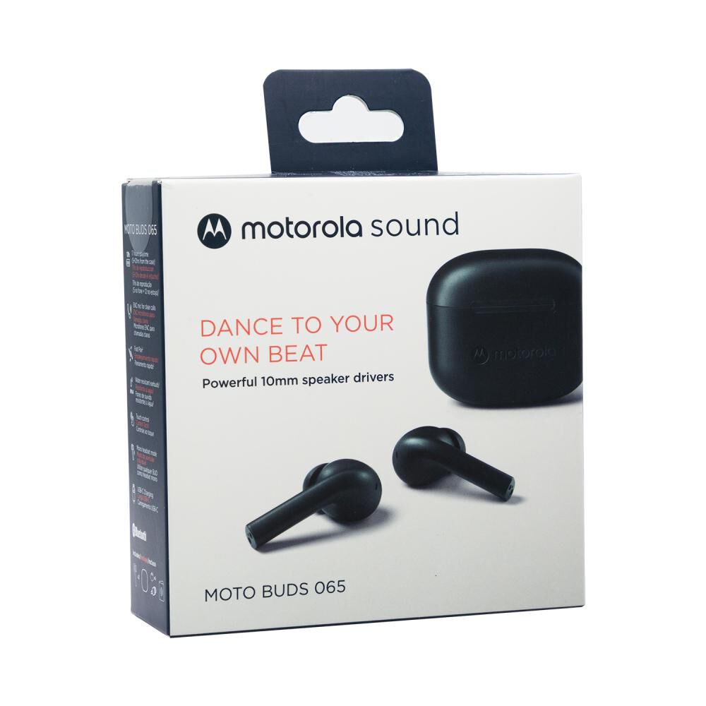 Audífonos Bluetooth Motorola Moto 065 image number 4.0