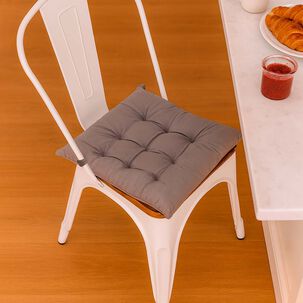 Coj&iacute;n Para Silla Gris Claro 40x40 Cm