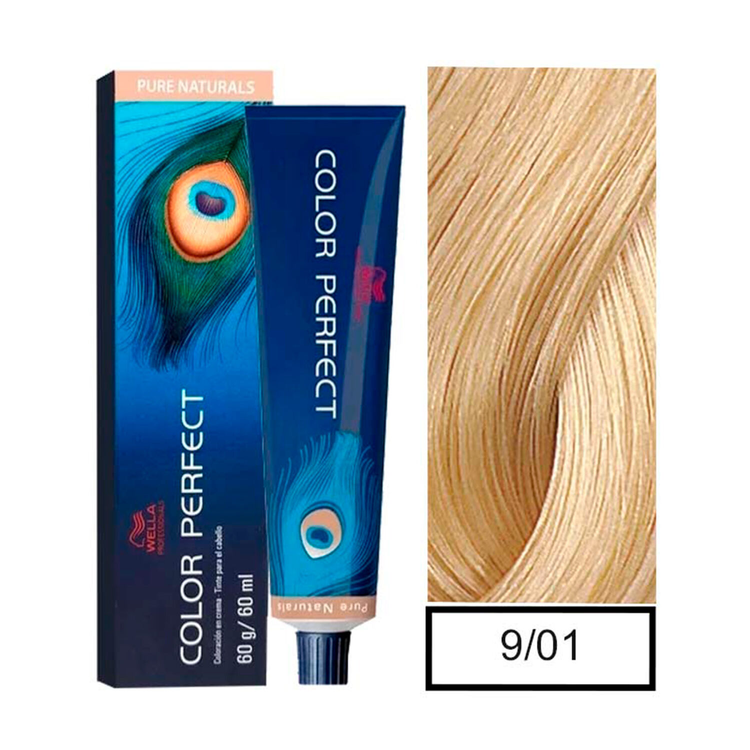 Colorkey Gold - Tintura Permanente Efecto 3d Pigment Silkey 60gr + Oxidante - 9.01 Rubio Extra Claro Ceniza Suave image number 0.0