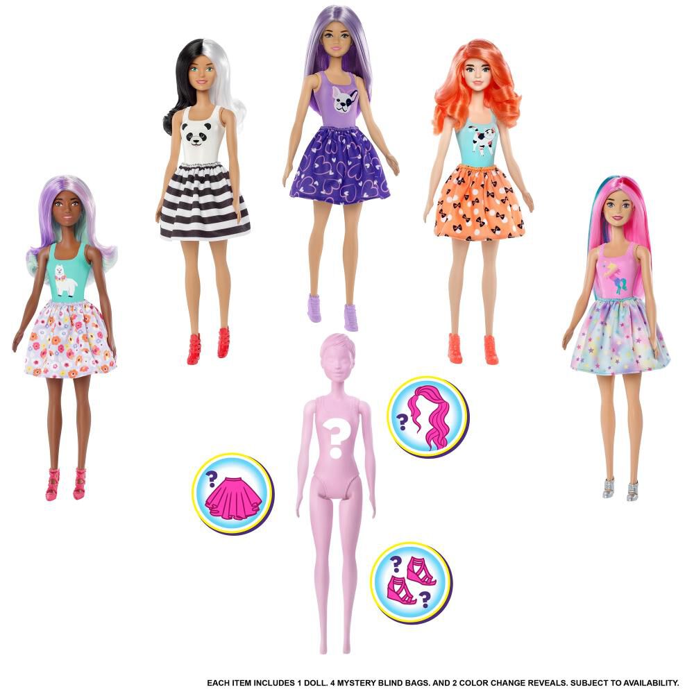 Barbie Color Reveal Muñeca Sorpresa image number 3.0
