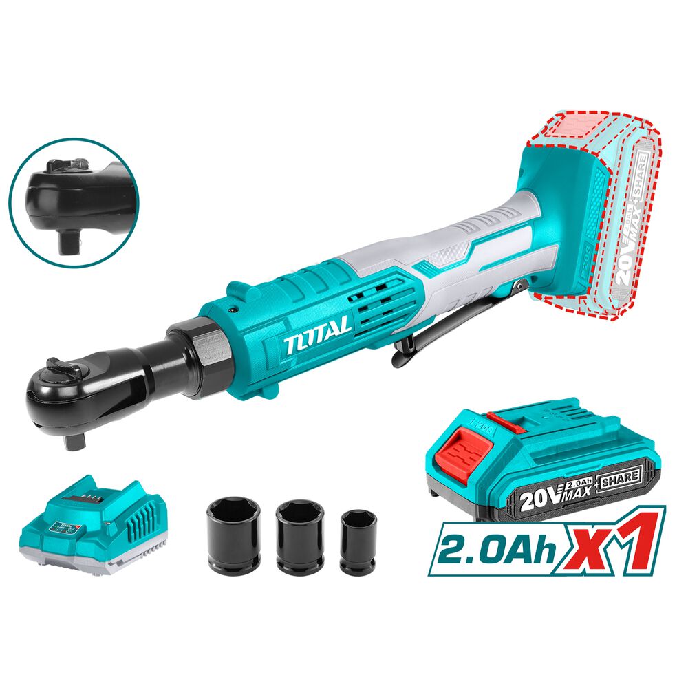 Llave Chichara Inalambrico 20v 3/8" Total image number 0.0